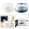 Посуда Микроволновая печь-пароварка 2-х уровневая термостойкая емкость для бытовой кулинарии Кухонная посуда для приготовления на пару риса для дома