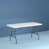 Obozowe meble cosco 6 stóp składane stolik w białym plamce składane biurko kempingowe Pliante na zewnątrz