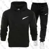 Designer Tracksuit Kobiety Dwuczęściowe stroje mężczyźni Mężczyzna jogging