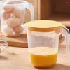 Strumenti di misurazione Tazze da cucina Ciotola per pastella per uova da 1000 ml Brocca per liquidi di grande capacità con accessori per filtro antipolvere