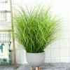 60 cm Artificial Tropical Plant Green Onion Grass Bundle Simulation Leaf Plast Flower Arrangement Home Decor 240127