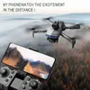 Drony Profesjonalne quadcopter 4K 1080p Kamera Składany dron z lotu ptaka z niebieskimi światłami Regulbles soczewki quadcopters dla początkujących YQ240217