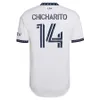 2024 LA Galaxy Soccer Jerseys FC 2012 Retro 11 12 Fans Player -versie Los Angeles voetbalshirt 23 24 25 Kids Kit Riqui Puig Pec Chicharito Neal Brugman Lange Mouw 2025