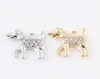 20x18mm GoldSilver Color 20PCSlot Ciondolo per cani animali Fascino fai da te Accessorio per appendere adatto per medaglione galleggiante Gioielli5364856