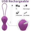 Vagina bolas kegel bola feminino apertar massagem exercício vibratório ovo controle remoto sem fio amor ovos brinquedo sexual para mulher 240202