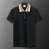 Designer Luxus Herren Poloshirts T-Shirt Mode Business Casual Kurzarm 100 % Baumwolle hochwertige atmungsaktive Sommeroberteile Kleidung CHG2402173-12