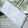 Lat platt mopp med hinkgolv rengöring handtvättpressning magisk renare torrt och vått hemköksvägg verktyg 240123