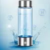 Bottiglie d'acqua da esterno 420ML Bottiglia di idrogeno da corsa USB ricaricabile per donna uomo ciclismo