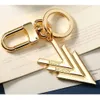 Fashion Designer Keychains Metal Letter Keychain VOYAGEZ Car Key Chain Key Ring for Luck Men Women with Original Gift Box louiselies vittonlies