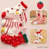 Kids Socks 5 Pairs/Lot Kids Soft Cotton Socks Korean Love Heart Flower Print Baby Girl Socks Autumn Winter Warm Children Middle Tube Socks