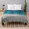 Blankets Blue Waters By Ruby Marr Throw Blanket Thermals For Travel Luxury Hairys