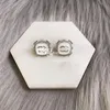 Elegant Earring Stud For Lady Vintage Charm Letter Earrings With Box Sets For Wedding Party Date