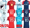 2024 League Football Club new york Montpellier Charlotte English Revolutionary Football Team Jersey 24 25 Home and Away Jersey Fans Player S-XXL Men's Edition