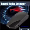 Detectores láser V3 360 Flband Escaneo Detector de radar Herramienta Pantalla LED Coche GPS Cámara de velocidad Herramientas Ruso Inglés Drop Entrega Mob Dh Otlcs