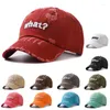 Casquettes de baseball pour adultes, chapeau de sport décontracté en détresse pour hommes, chapeaux de camionneur Vintage solides, loisirs femmes lavés, casquette de Baseball en coton Gorros