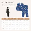 Dames nachtkleding Strandvakantie Pyjama Sets Herfst Zwemmen Mensen Zacht Slaapkamer Vrouw Tweedelig Casual Los Oversized Custom Home Suit