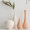 Vases Vase en céramique minuscule conteneur de fleurs séchées céramique florale ornement de maison pour table de bureau décor créatif
