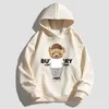 Erkek Hoodies Sweatshirts Lüks Moda Marka Kropu Eğlenceli Mektup Baskı Grafik Üstleri Kadın Giysileri Pamuk Sokak Giyim