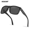 Sunglasses TR90 Frame Brand KDEAM Fashion Square Polarized UV Protection Eyewear Driving Fishing Sports Shades Sun Glasses