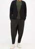 Giacche da uomo MI TEMPIO Blazer da abito casual a pieghe per uomo senza colletto con giacca dal design a bottone singolo in abiti alla moda quotidiani