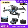 Drones KBDFA KF613 RC Drone Professionele HD-camera Luchtfotografie Borstelloze motor Quadcopter WIFI GPS Obstakel vermijden Speelgoed Geschenk YQ240217