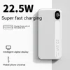 Power Bank большой емкости Super 20000 мАч, блок питания с быстрой зарядкой, 22,5 Вт, аккумуляторы для iPhone, Huawei, Samsung