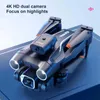 Drones Z908 K9 HD 4k Drone double caméra Mode de maintien élevé pliable Mini RC WIFI photographie aérienne quadrirotor jouets hélicoptère YQ240217