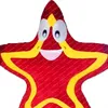 Neuer Stil Red Star Maskottchen Kostüme Halloween Cartoon Charakter Outfit Anzug Weihnachtsfeier Party -Outfit Unisex Werbewerbung Kleidungsstücke