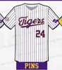 Maglia da baseball personalizzata LSU da uomo 2023 Hayden Travinski Alex Milazzo Paxton Kling Brady Neal Ben Nippolt Ethan Frey Josh Stevenson Mic Paul Jack Merrifield maglia