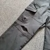 pantaloni cargo Cahar tt Pantaloni classici da registrazione Pantaloni da tuta per l'industria pesante Marchio di moda lavato Fai vecchie tute Panno per il ginocchio Dettagli lavorazione abiti da uomo