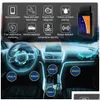 Teşhis Araçları Yeni OBD2 Tarayıcı ELM327 Araç Dedektörü Kodu Okuyucu Aracı V1.5 WiFi Bluetooth OBD 2 İOS Android Tarama Onarımı Del DHSS0