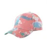 Czapki kulkowe krawat barwne regulowane cień letnie tata kapelusz wiosenny ochrona przed słońcem na świeżym powietrzu Snapback Baseball Cap