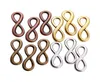 200pcsbag Retro Four Colors 238mm Small Infinity Symbol Charms Pendant Designer Jewelry Making Necklace Bracelet Access52320206096698