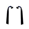 Hełmy motocyklowe 1PAIR Rower zdejmowany do cosplay Cool Ssaction Cup Universal Helmet Ponytail Prosty włosy