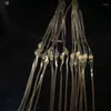 弦の妖精のライトバッテリー操作ウェディングドームクリスマスパーティーの装飾のために点滅する銅線操作