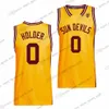 S-6XL Arizona State Sun Devils College College 1 Frankie Collins Jerseys 5 Jamiya Neal 8 Alonzo Gaffney Selebangue 0 Kamari Lands 3 Brycen Long 15 Zane Meeks