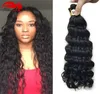 Masowe ludzkie włosy do zaplatania Hannah Hair Micro Plejanie Super Bulk Style 1 pakiet 3 wiązki lub 4 wiązki głębokie kręcone naturalne czarne 2630591