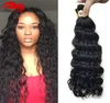 Bulk mänskligt hår för flätning Hannah Hår Mikroflätning Super Bulk Style 1 Pack 3 Bunds eller 4 buntar Deep Curly Natural Black 2630591