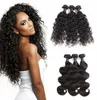 Brazylijska malezyjska fala wodna Weves Brazylijskie dziewicze ludzkie włosy splot 100 Brazylijska Virgin Hair Water Wave 50GPCS4500773