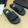 Designer Slides Mens Slippers Bag bloom flowers printing leather Web Black shoes Fashion luxury summer sandals beach slide