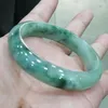 100% grau a certificado jade pulseiras mulheres genuínas naturais myanmar jadeite gelo flutuante flor birmânia jades pulseira jóias finas 240124