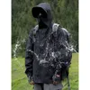 Lente hoge kwaliteit hardshell herenmode waterdichte outdoor bergbeklimmen motorjas met capuchon