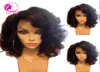 Brazilian virgin human hair bob wigs short natural wave glueless Lace front short bob wigs for black women baby hair on 6721929