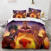 Sängkläder sätter nya My Hero Academia Anime Däcke Cover Set med Covers Polyester Teens Kids Bedbling Set Full Queen King Size Bed Linne