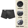 4 Pieces Men Underpants Sports Boxers Underwear Letters Wide Band Pants 3XL 4XL 5XL Multicolor Soft Breathable Fashion Shorts 240130