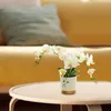 Decorative Flowers Artificial Flower Faux Phalaenopsis Orchid For Housewarming Bathroom Garden