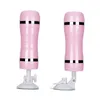 Manlig sexleksak Masturbators A8 Second Generation Aircraft Cup Handsfree Electric Vuxen Masturbator Manlig penis Övning Toy Vibration