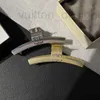 Klemmen Designer merk klassieke stijl haar luxe dames geschenken gouden sieraden meisje brede rand correct letter clip Frans simple young 0dku