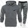 Designer Tracksuit Men hoodies berömda två stycken uppsättningar sport jogger vår höst män kvinnor pullover tröja och byxor sportdräkt fitness sportkläder