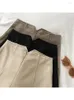 Pantalones cortos para mujer Mujeres Negro Gótico 90s Estética Vintage Alta Cintura Mini Y2k Harajuku Coreano Emo Japonés 2000s Estilo Ropa 2024